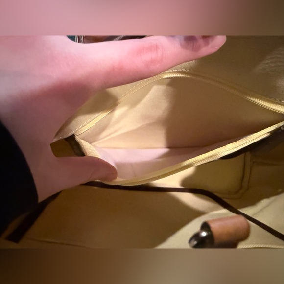 Coach Lavender and Brown Leather Bag - Picture 12 of 13